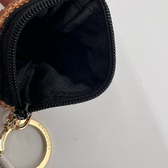 Beauty bags bundle, NWOT Make up bags,golden, red, blue, yellow, pink striped - Picture 9 of 9